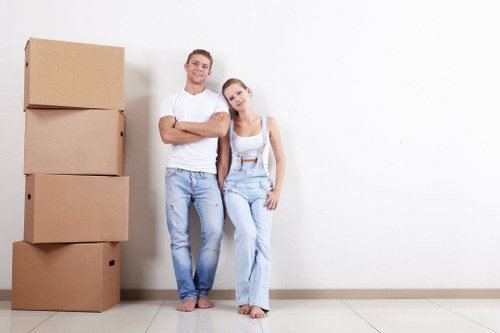 Professional packing services for a Hampstead home move