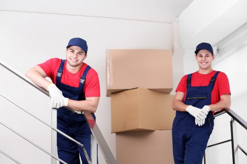Commercial removals preparation for a Hampstead office or shop
