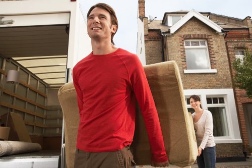 Removal team planning a Hampstead home move