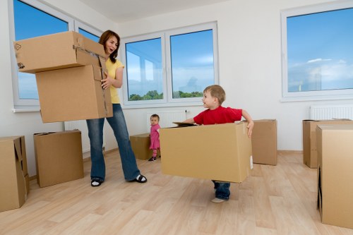 Hampstead removals team completing a smooth and organised relocation service