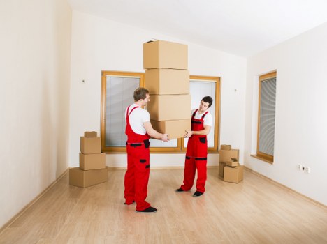 Packed boxes and moving preparation for a Hampstead relocation